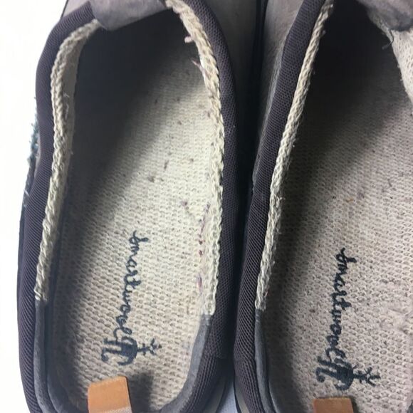 Timberland women khaki suede Mules size 11 - Picture 4 of 8